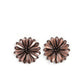 Daisy Dilemma - Copper - Paparazzi Earring Image