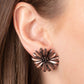 Daisy Dilemma - Copper - Paparazzi Earring Image