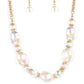 Prismatic Magic - Gold - Paparazzi Necklace Image