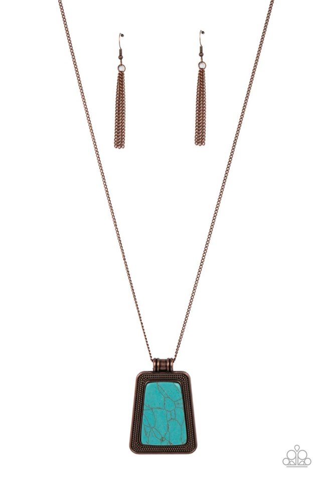 Private Plateau - Copper - Paparazzi Necklace Image