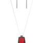 Private Plateau - Red - Paparazzi Necklace Image