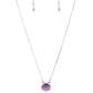 Treasure Me Always - Purple - Paparazzi Necklace Image