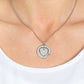 Heart Full of Faith - White - Paparazzi Necklace Image