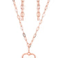 Everlasting Endearment - Copper - Paparazzi Necklace Image