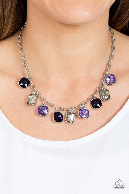 Best Decision Ever - Purple - Paparazzi Necklace Image