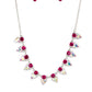 Razor-Sharp Refinement - Pink - Paparazzi Necklace Image