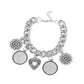 Complete CHARM-ony - Silver - Paparazzi Bracelet Image