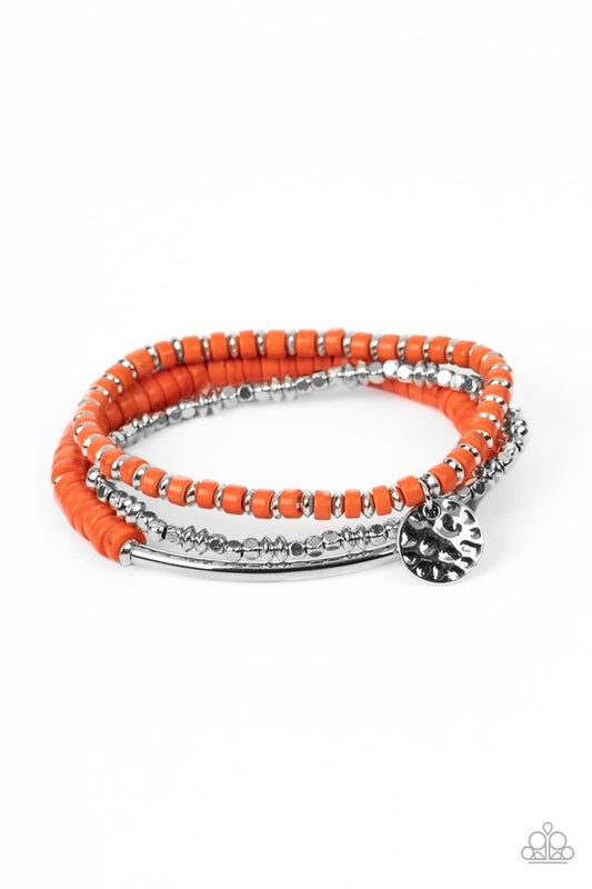 Terraform Trendsetter - Orange - Paparazzi Bracelet Image