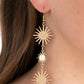 Solar Soul - Gold - Paparazzi Earring Image