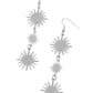 Solar Soul - Silver - Paparazzi Earring Image