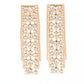 Starry Streamers - Gold - Paparazzi Earring Image