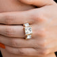 Treasured Twinkle - Gold - Paparazzi Ring Image