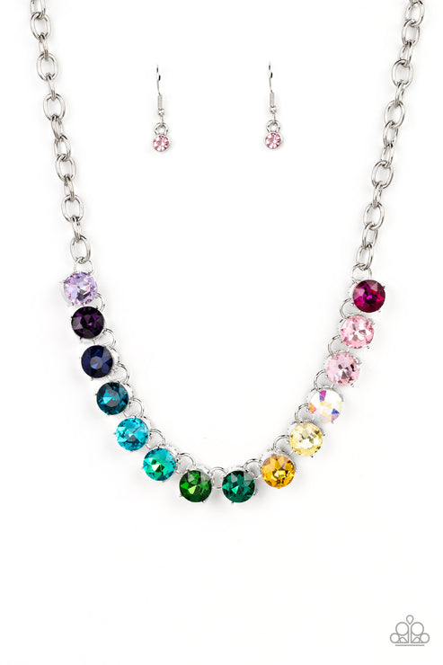 Paparazzi Necklace ~ Rainbow Resplendence - Multi