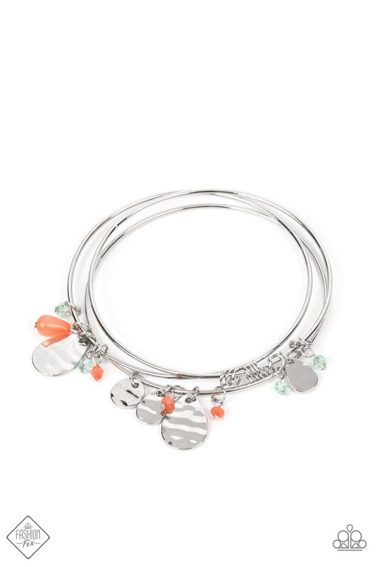 Secret Paradise - Orange - Paparazzi Bracelet Image