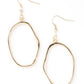 Paparazzi Earring ~ Eco Chic - Gold