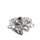 Ice-Cold Couture - Silver - Paparazzi Ring Image