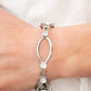 Interwoven Illusion - White - Paparazzi Bracelet Image