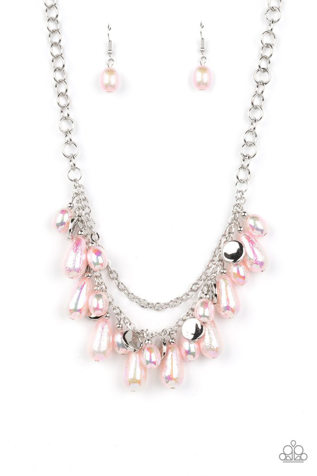 Interstellar Serenity - Pink - Paparazzi Necklace Image