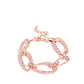 HAUTE-Tempered - Copper - Paparazzi Bracelet Image