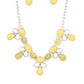 Midsummer Meadow - Yellow - Paparazzi Necklace Image