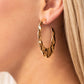 Make a Ripple - Gold - Paparazzi Earring Image