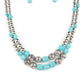 Country Road Trip - Blue - Paparazzi Necklace Image