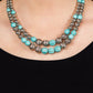 Country Road Trip - Blue - Paparazzi Necklace Image