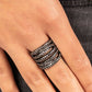 Knock-Out Opulence - Black - Paparazzi Ring Image