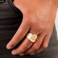 Fiercely Fleur-De-Lis - Gold - Paparazzi Ring Image