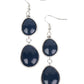 Mediterranean Myth - Blue - Paparazzi Earring Image