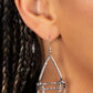 Artisan Apparatus - Silver - Paparazzi Earring Image