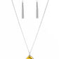 Shimmering Seafloors - Yellow - Paparazzi Necklace Image