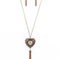 Prismatic Passion - Copper - Paparazzi Necklace Image