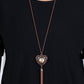 Prismatic Passion - Copper - Paparazzi Necklace Image