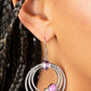 Dreamy Dewdrops - Purple - Paparazzi Earring Image