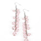 Atlantic Affair - Pink - Paparazzi Earring Image