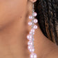 Atlantic Affair - Pink - Paparazzi Earring Image