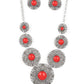 Garden Glade - Red - Paparazzi Necklace Image