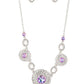 Cosmic Cosmos - Purple - Paparazzi Necklace Image