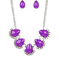 Ethereal Exaggerations - Purple - Paparazzi Necklace Image