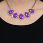 Ethereal Exaggerations - Purple - Paparazzi Necklace Image