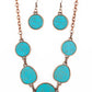 Santa Fe Flats - Copper - Paparazzi Necklace Image