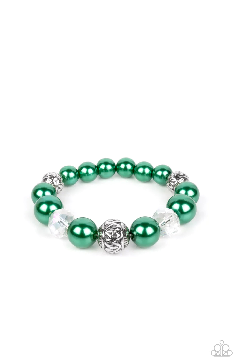 Paparazzi Bracelet ~ Royal Reward - Green