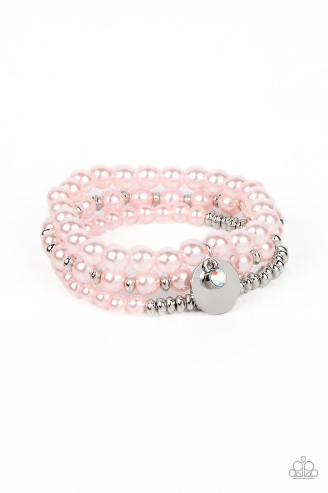 Pearly Professional - Pink - Paparazzi Bracelet Image