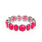 ​Whimsical Glow - Pink - Paparazzi Bracelet Image