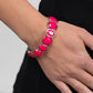 ​Whimsical Glow - Pink - Paparazzi Bracelet Image