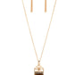 Trailblazing Talisman - Brown - Paparazzi Necklace Image