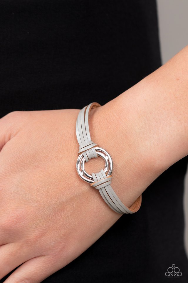 Free Range Fashion - Silver - Paparazzi Bracelet Image