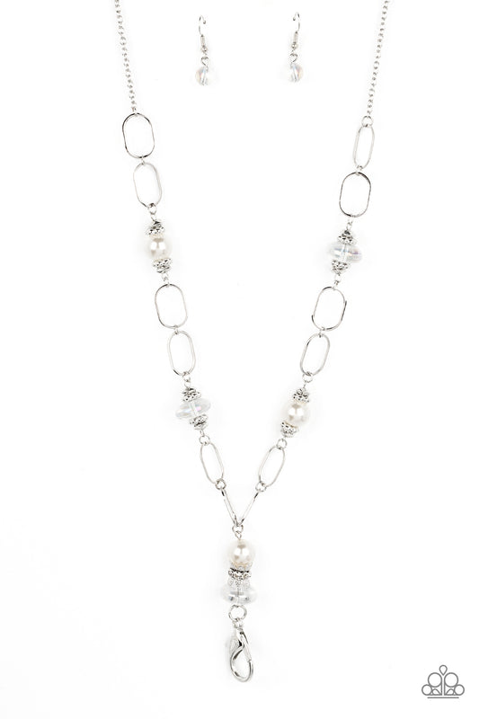 Paparazzi Necklace ~ Creative Couture - White