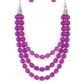 Summer Surprise - Purple - Paparazzi Necklace Image